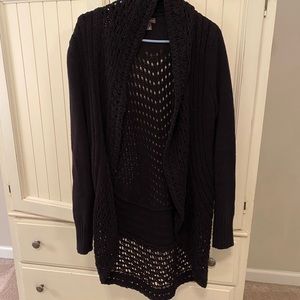 Eddie Bauer Black Cardigan